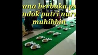 Suana berbuka puasa di pondok pesantren putri