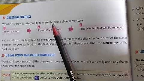 3rd class computer ch-5 Editing text in ms word 2016 part-2