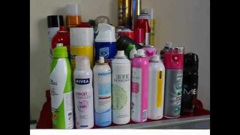 Semi Automatic Deodorant Aerosol Filling Machine Application Show