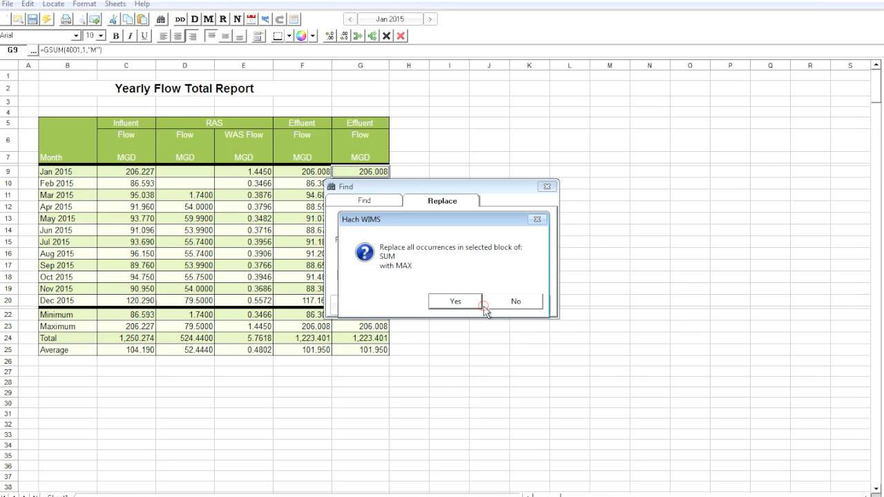 Update Copy and Paste Techniques in WIMS Report Designer