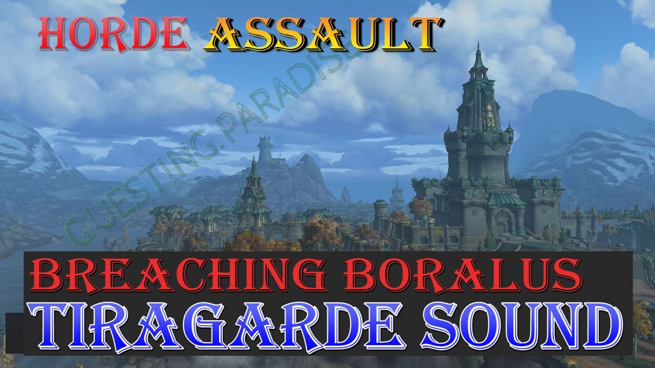 Quest: Breaching Boralus - Battle for Azeroth - Tiragarde Sound  Questing - WoW