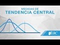 Medidas de tendencia central