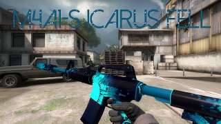 M4A1-S Icarus Fell (Skins) for CS 1.6