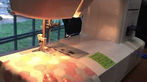 Kenmore 385.19112 Part 5 - Testing your Machine after its Threaded