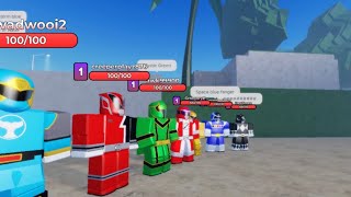 Power Rangers Once A Ranger Morph In Roblox