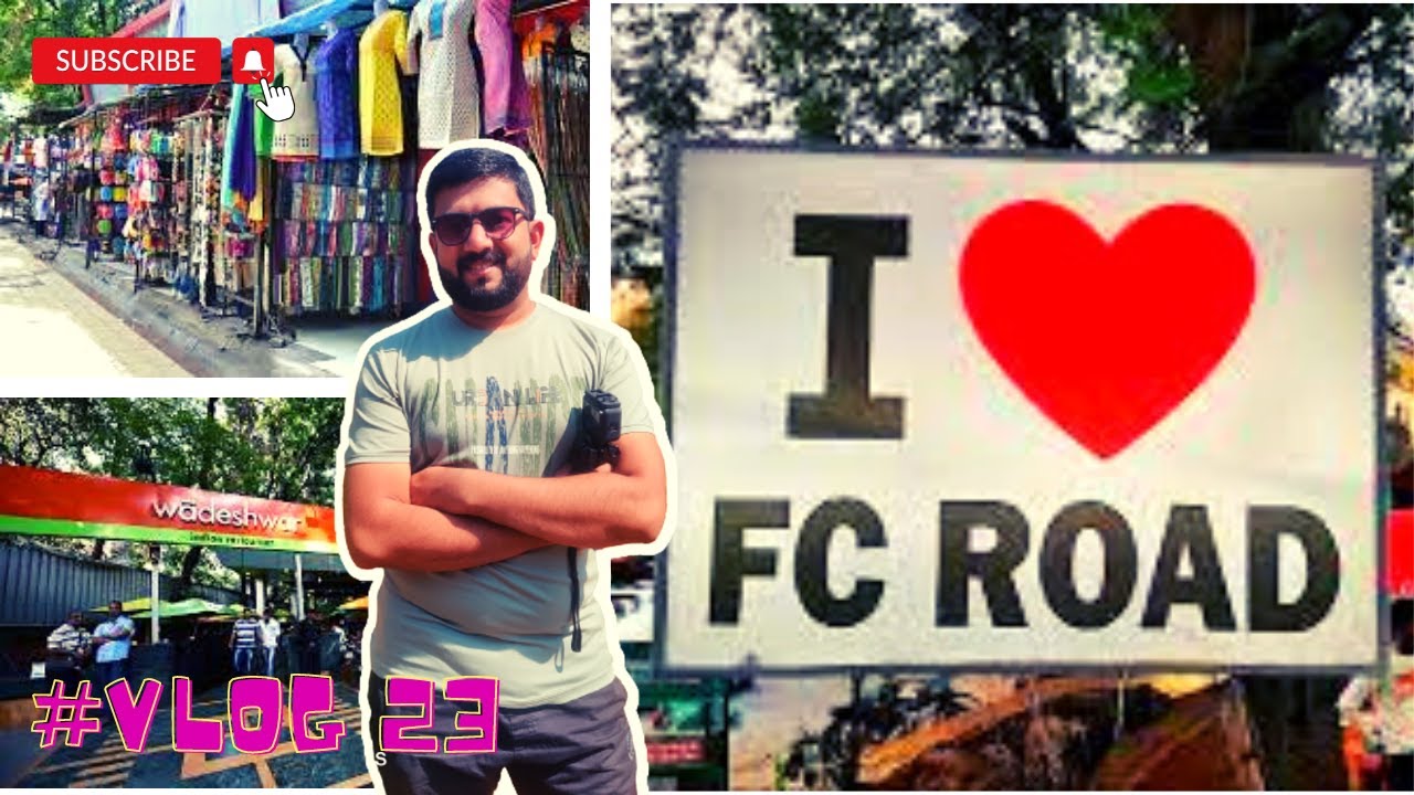 Fergusson College Road | फर्ग्युसन कॉलेज रोड | FC Road | Pune | Shopping Paradise of Pune