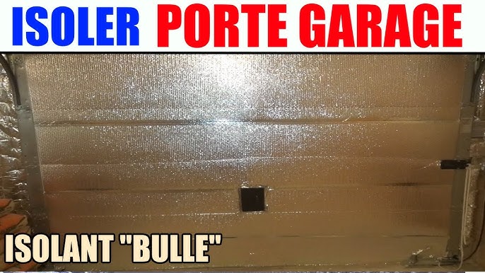 isoler une porte de cellier, service, garage kit isolation porte 