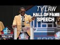 Ty Law FULL 2019 Hall of Fame Speech | 2019 Pro Football Hall of Fame | NFL