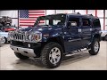 2008 Hummer H2 Blue