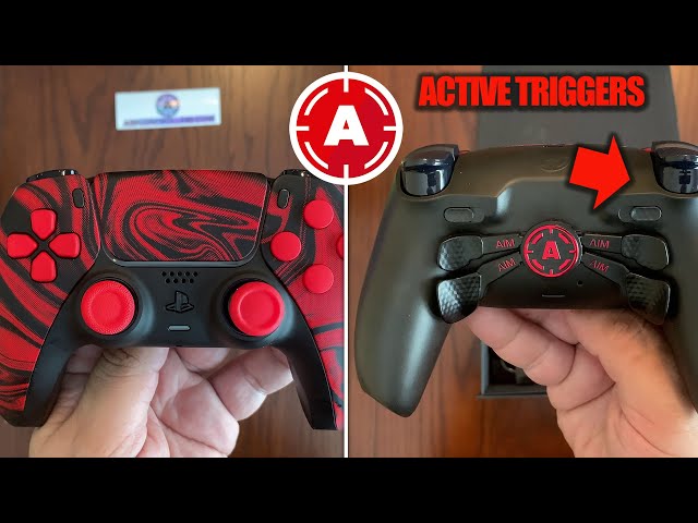 Aim Controller PS5 with Active Triggers Unboxing 