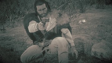 Red Dead Redemption 2 - Sharpshooter 8 - Disarm 3 Enemies Without Reload Or Switch