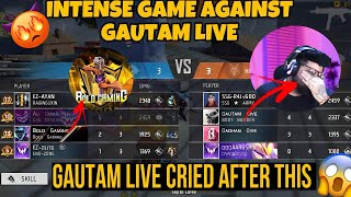 Gautam Live Cried After Losing Two Games Back to Back 🤯teammate leave his squad After this game
