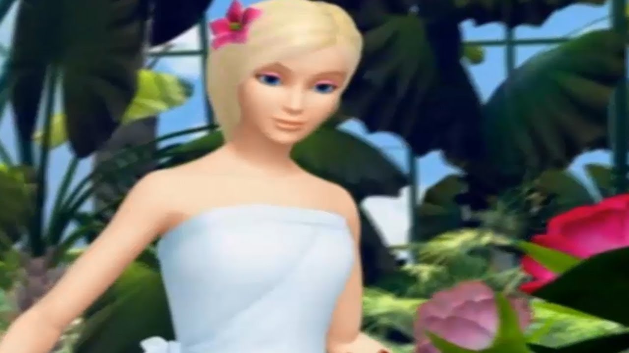 Барби остров игра. Barbie as the Island Princess (Wii.