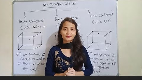 Unit cell|| type of unit cell|| solid state|| class 12