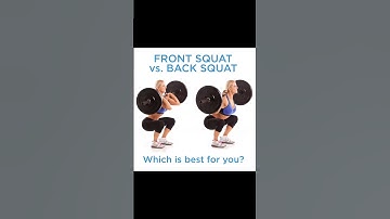 Front Squat VS Back Squat || Which One is Best? 🤯