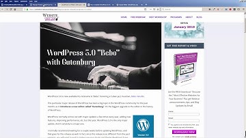 How to Update WordPress to 5.0 "Gutenberg"