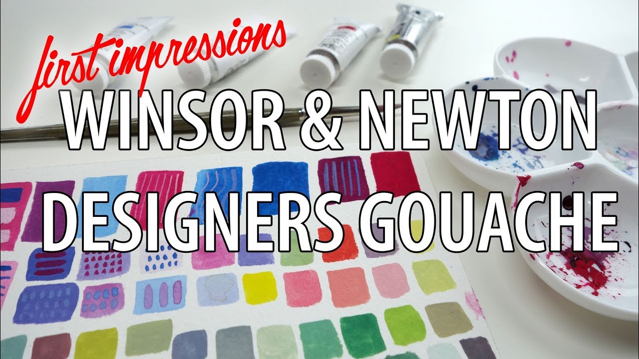 Winsor & Newton Gouache Swatches 