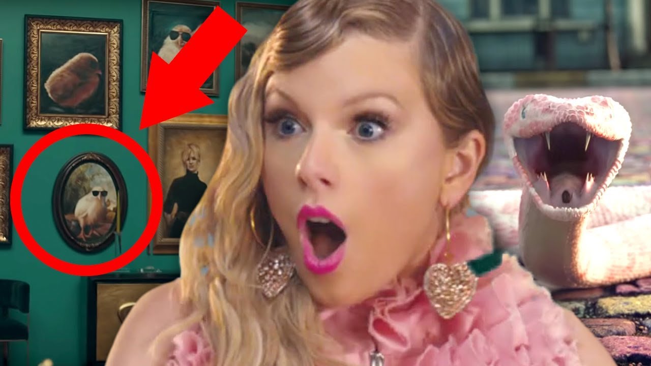 All The Easter Eggs In Taylor Swift Me Music Video
