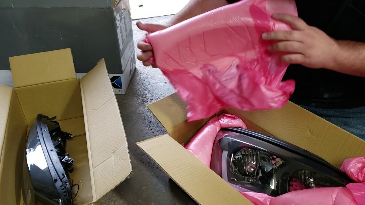 04-08 Pontiac grand prix DRL headlights unboxing video - YouTube