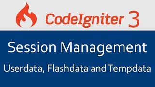 Codeigniter 3 Tutorial in Hindi #10 Session Management - Userdata, Flashdata and Tempdata screenshot 5