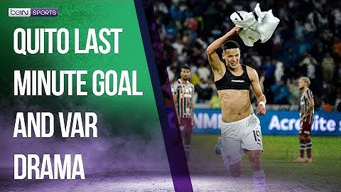Quito last minute Goal and VAR Drama | RECOPA SUDAMERICANA | 22/02/2024 | beIN SPORTS USA
