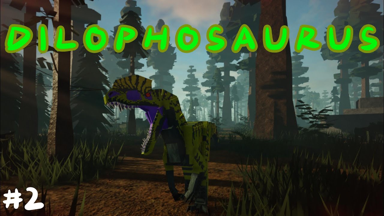 КРОВОЖАДНЫЙ ДИЛОФОЗАВР | MESOZOICO ROBLOX