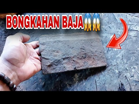 🔴TUTORIAL MEMBUAT GOLOK SUPER KEREN DARI BAJA SUPER HANDAL TAJAMNYA NGILUH SEPERTI SILET😱😱