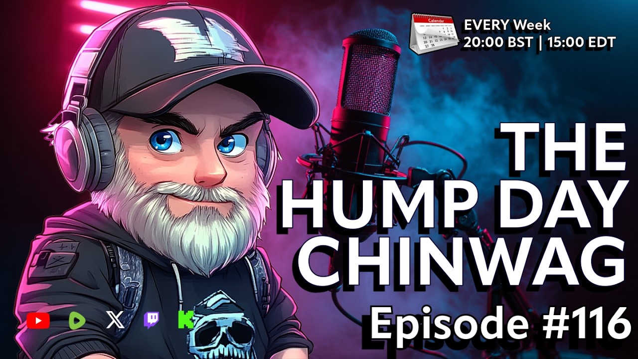 🔴The Hump Day Chin Wag🔴TV, Film, Gaming and News Podcast🔴EPISODE 1️⃣1️⃣6️⃣ 🔴