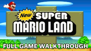 New Super Mario Land (SNES) - Full Game Walkthrough