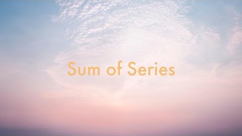 Sum of Series GFG Array Question