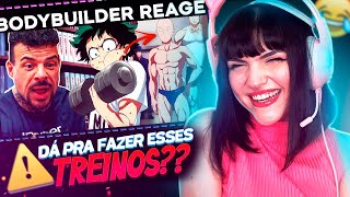 Bodybuilder Reage Cenas De MUSCULAÇÃO nos ANIMES #01 🔥