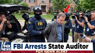 FBI & ICE Raid State Auditor’s Home  $41M Hidden in Shell Contracts, 9 Officials Exposed! | FBI Raid
