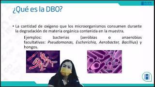 ¿Qué es la DBO y el efecto que tiene la presencia de microorganismos en el estanque?