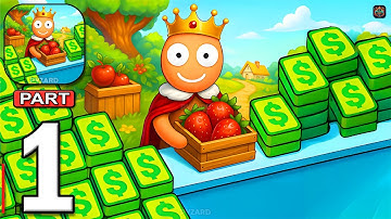 My Mini Farm Kingdom Tycoon - Gameplay Walkthrough Part 1 - Build Your Idle Farm Kingdom Empire