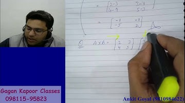 B.com(p/h) Basic of Matrices and Determinant by ANKIT GOYAL