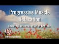 Progressive muscular relaxation guided sleep meditation for anxiety  insomnia relief at bedtime