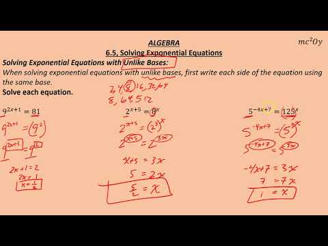 Mathwithmccoy Bid Chapter 6 Exponential Functions And