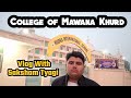 College of mawana khurd mawana vlogsfirst vlog