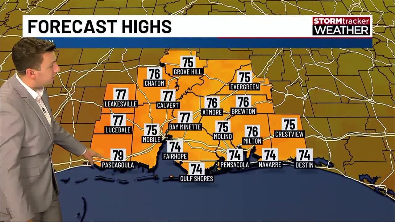 Sunny and dry this weekend; heavy rain next Tuesday - YouTube
