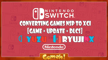 Nintendo Switch Converting Games NSP to XCI [Game + Update + DLCs]