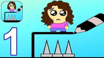 Draw Puzzle & Brain Game - Rescue The Girl - Gameplay Part 1 All Levels 1-38 (Android, iOS)