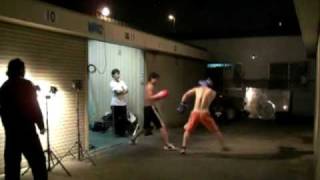 【Warehouse boxing gym IKIKAZE】Mass boxing8 2011/03/28