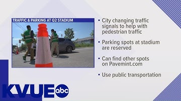 Traffic changes at Q2 Stadium ahead of Austin FC