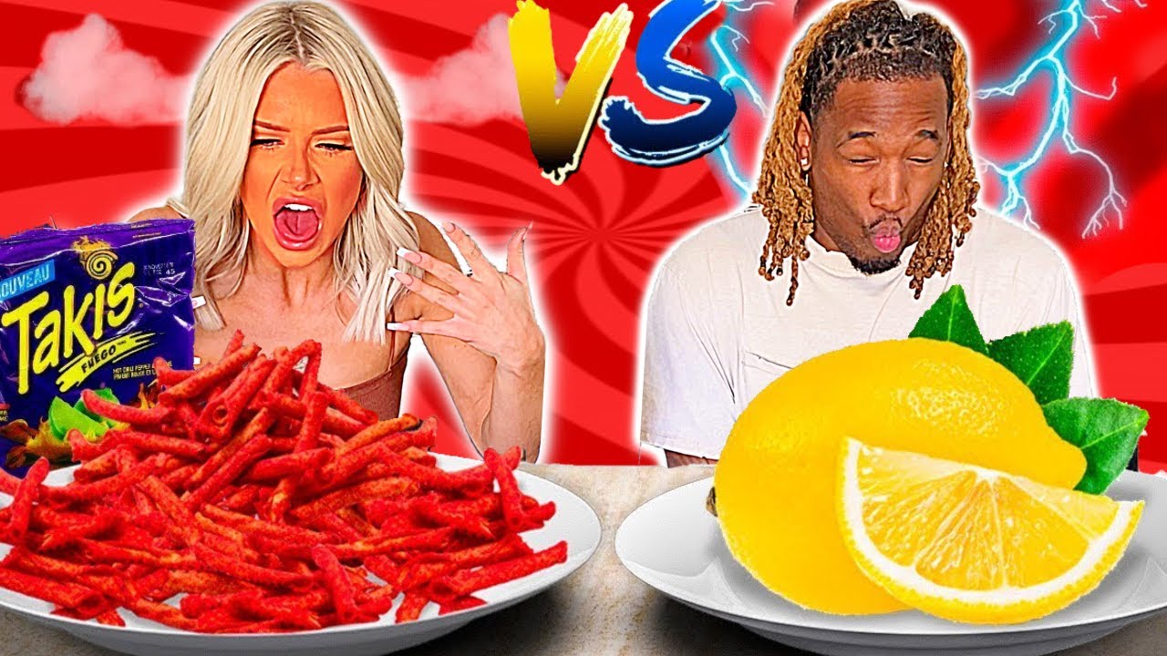 SPICY FOOD VS SOUR FOOD CHALLENGE YouTube SPICY FOOD VS SOUR FOOD CHALLENGE YouTube