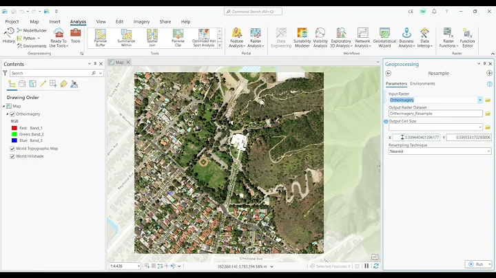 How To Resample Raster Data in ArcGIS Pro
