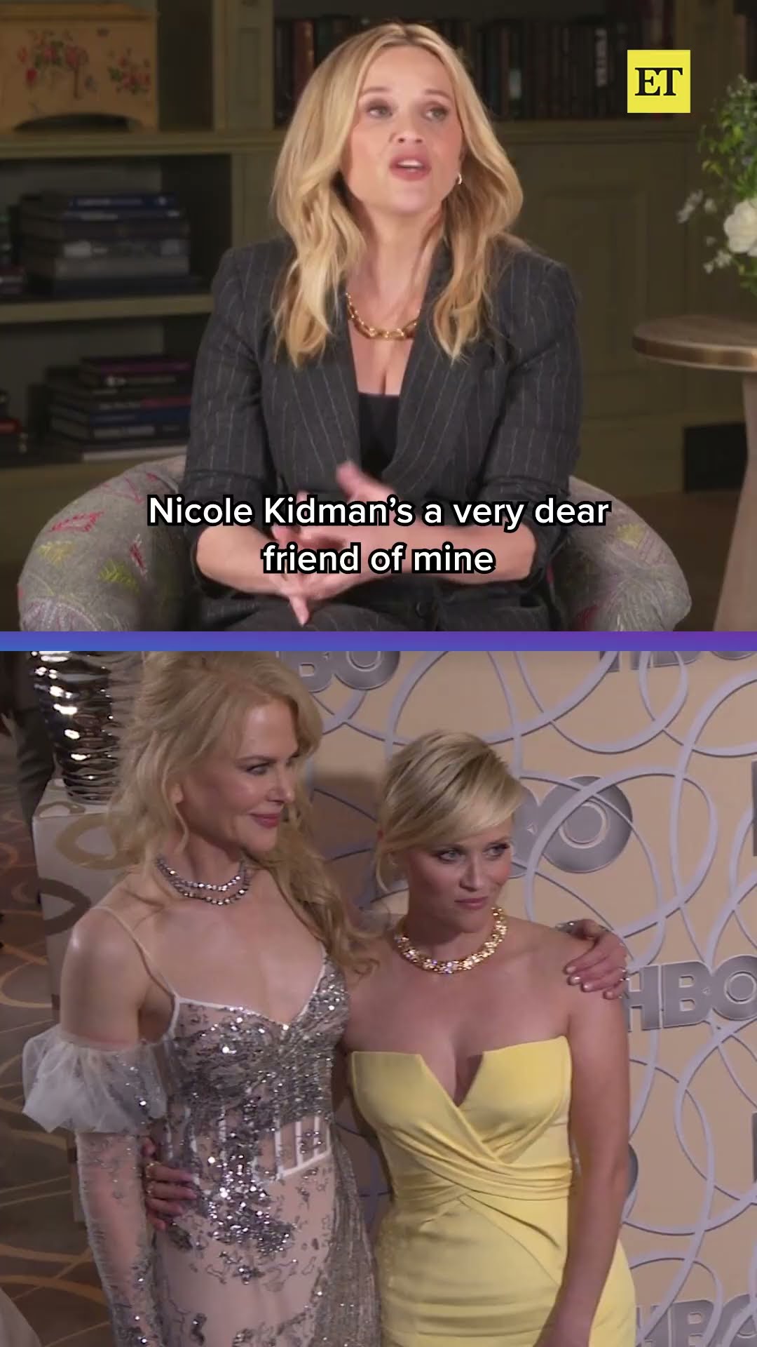 Reese Witherspoon Gushes Over Hollywood Besties #reesewitherspoon #willferrell #shorts