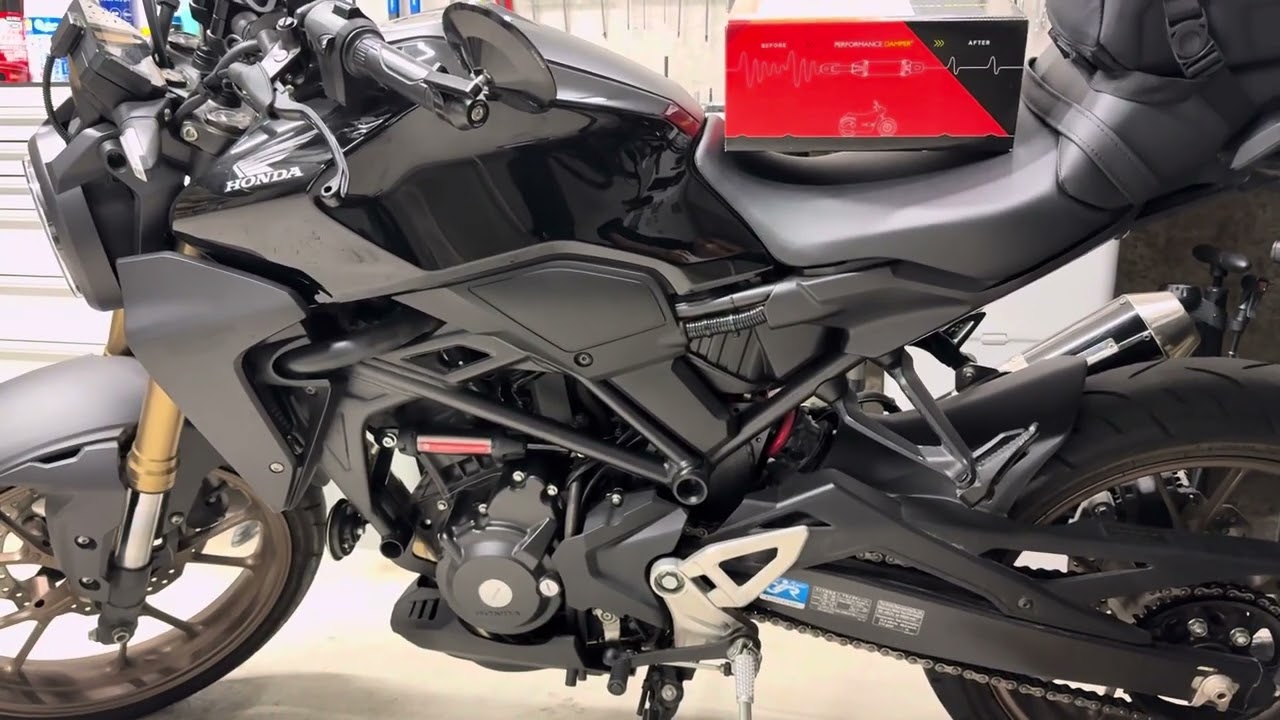 I Installed a Performance Damper on My CB250R! - YouTube