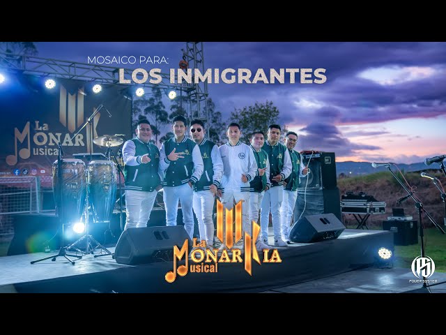 MOSAICO PARA LOS INMIGRANTES - LA MONARKIA MUSICAL - D.R.A. class=