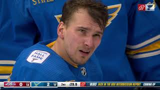 Pavel Buchnevich Got Hit Hard By Fehervary Vs Capitals 20 Jan 2024