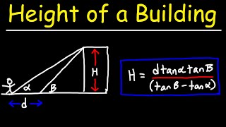 How To Calculate The Height of a Building Using Trigonometry